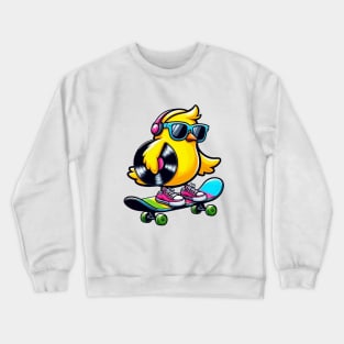 easter peeps vinyl Crewneck Sweatshirt